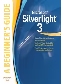 خرید و دانلود نسخه کامل کتاب Microsoft Silverlight 3 a Beginners Guide