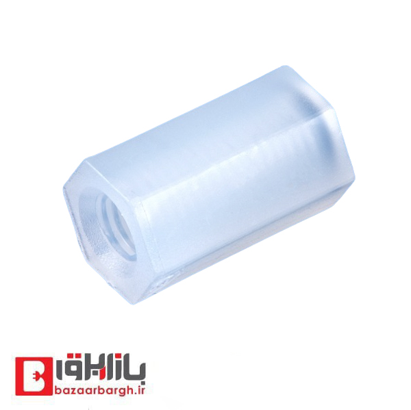 اسپیسر پلاستیکی دو سر مهره 10 میلیمتری htp-310