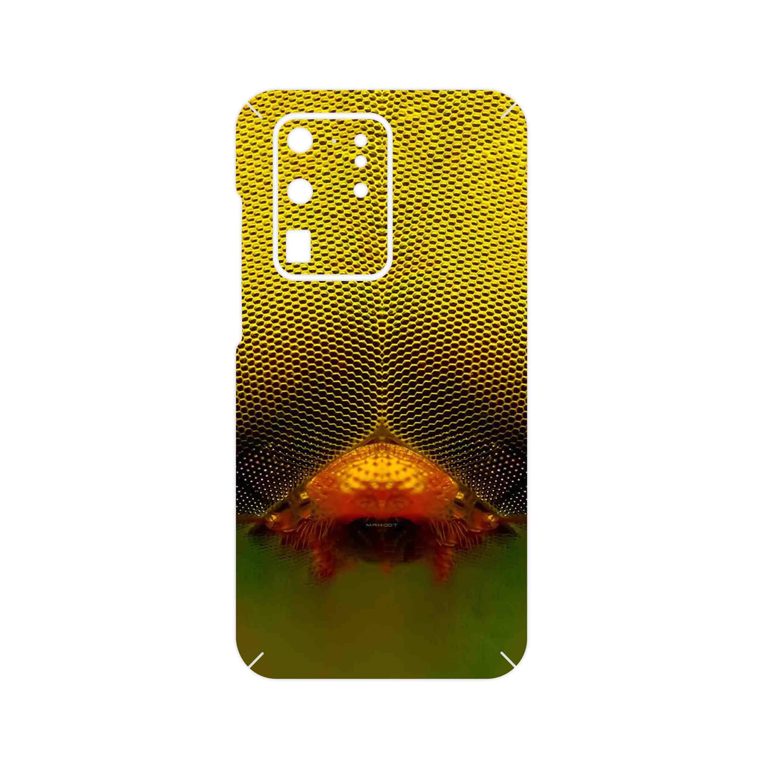 برچسب پوششی ماهوت مدل Bee eyes مناسب برای گوشی موبایل سامسونگ Galaxy S20 Ultra