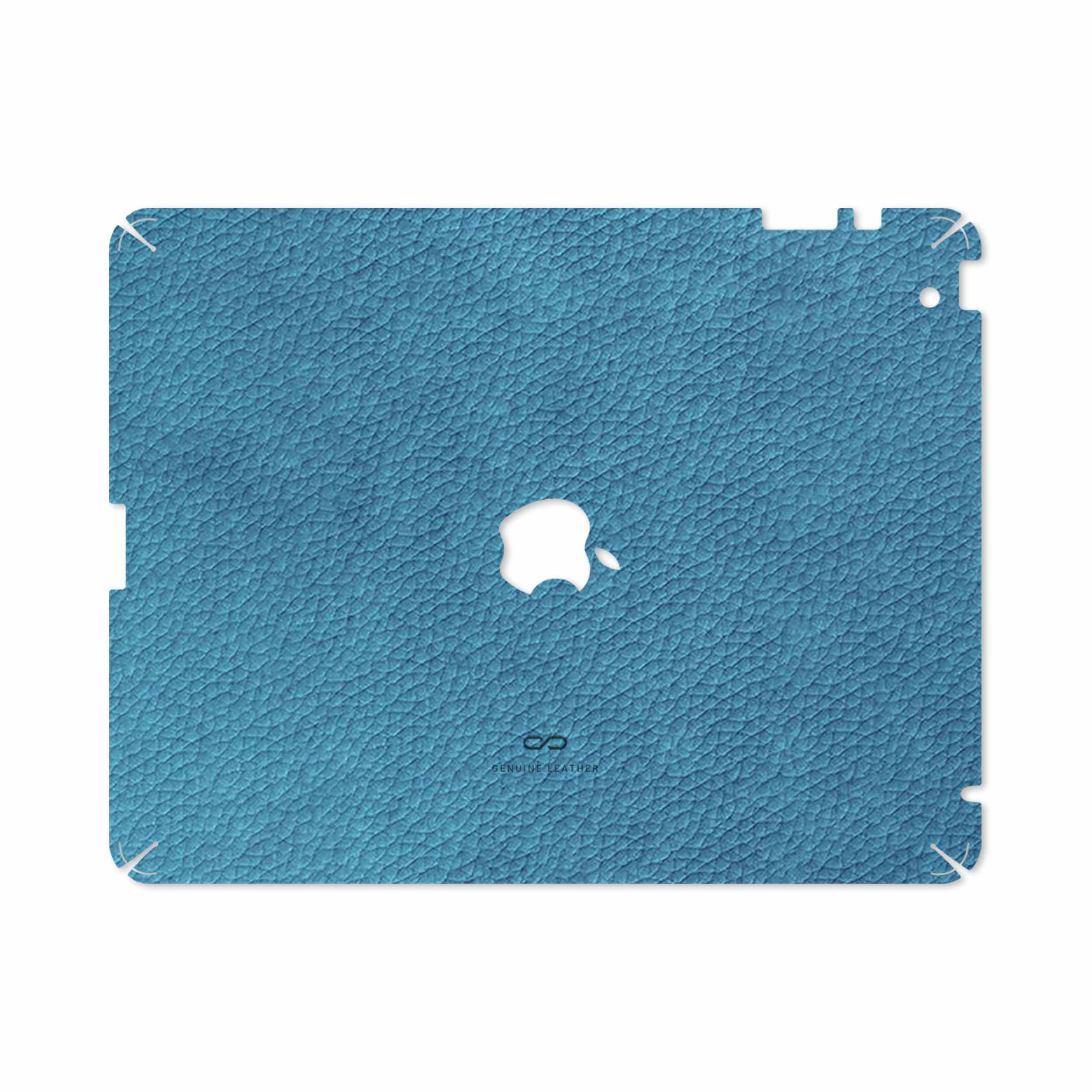 برچسب پوششی ماهوت مدل Blue-Leather مناسب برای تبلت اپل iPad 2 2011 A1395