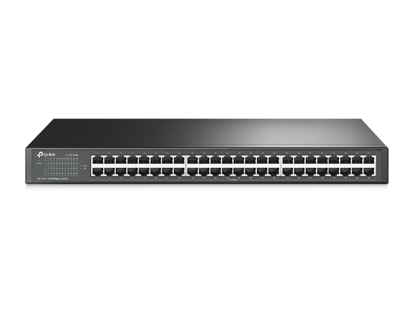 سوئیچ 48 پورت مگابیتی و رکمونت تی پی لینک مدل TL-SF1048 - دوسو آی تی
