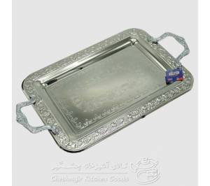 سینی استیل نگین دار یونیک UN-3819