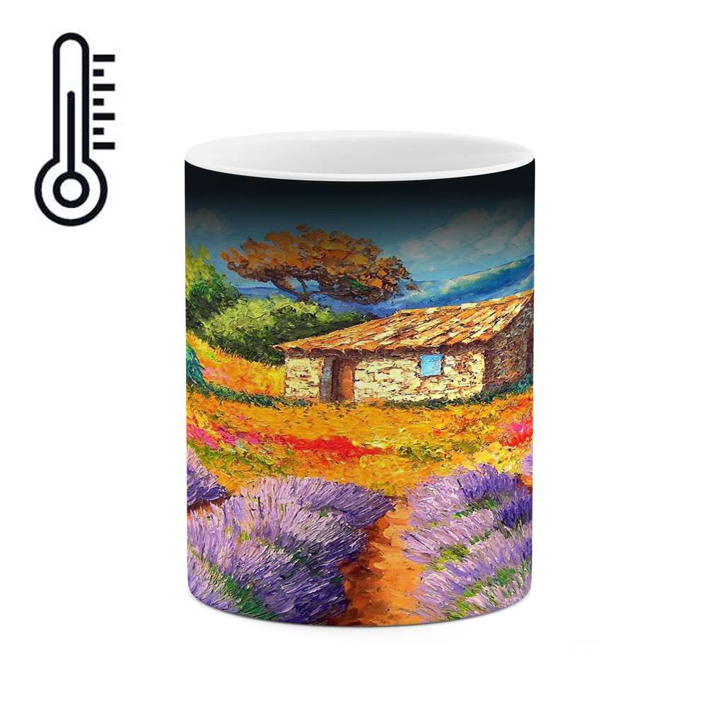 ماگ حرارتی کاکتی طرح نقاشی مدل mgh13776