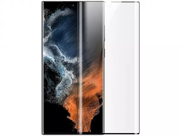 محافظ صفحه نمایش منحنی 2 عددی سامسونگ نیلکین برای Nillkin Samsung Galaxy S22 Ultra Impact Resistant Curved Film