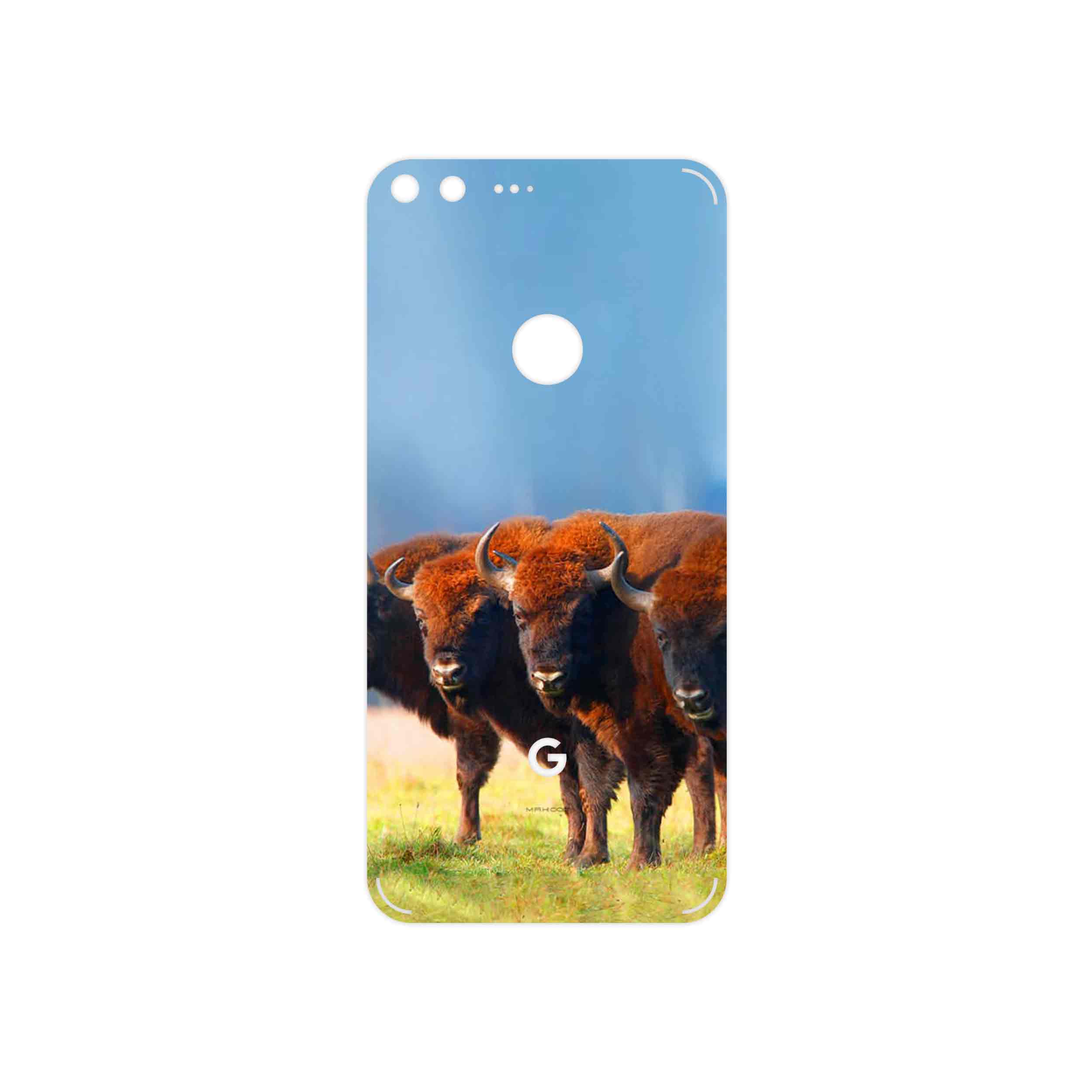 برچسب پوششی ماهوت مدل Buffalo مناسب برای گوشی موبایل گوگل Pixel XL