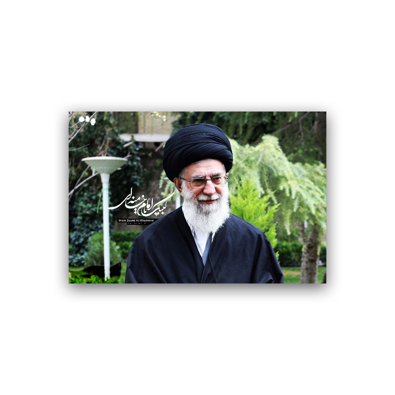 تابلو شاسی طرح رهبر معظم آیت الله خامنه ای مدل BS728