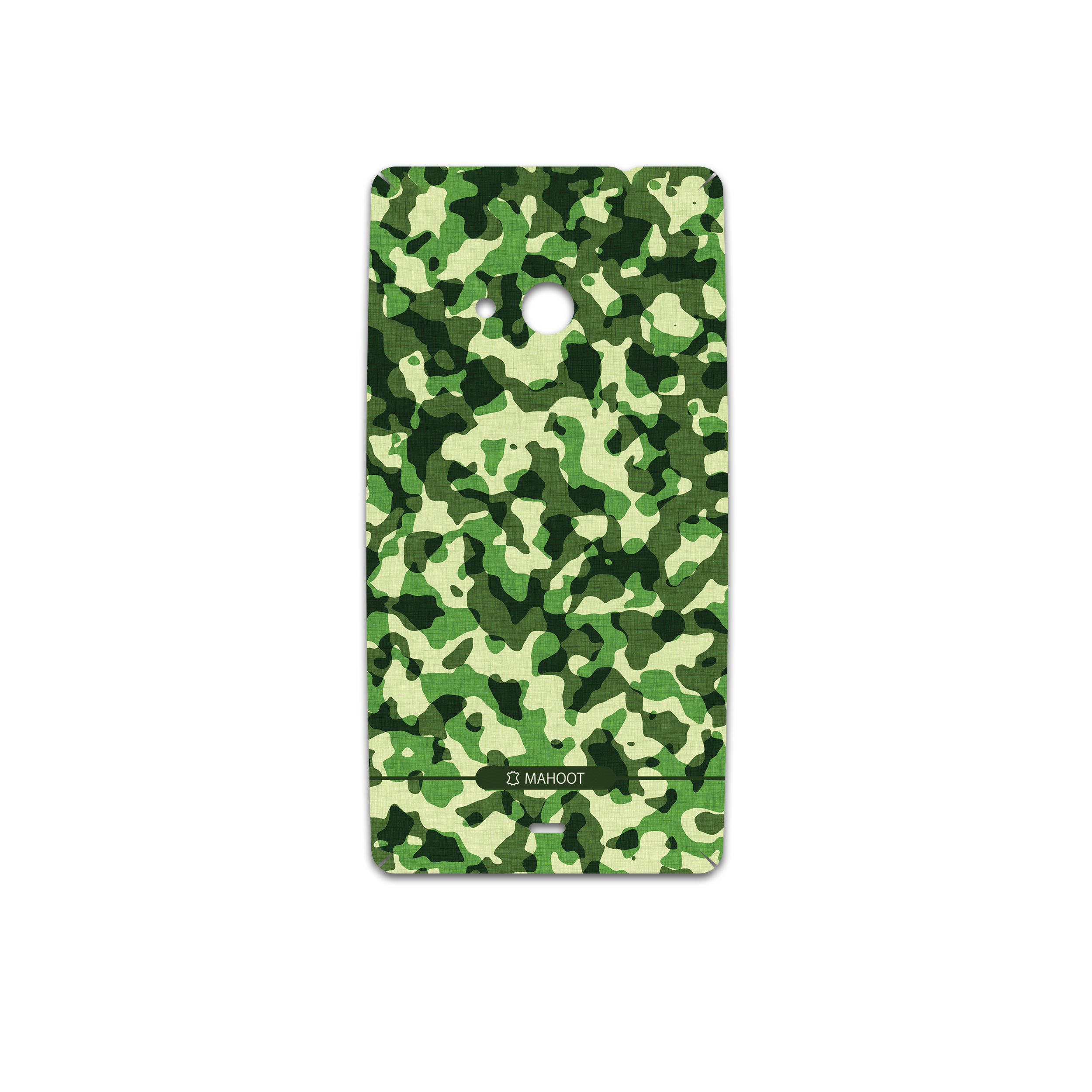 برچسب پوششی ماهوت مدل Army-Green مناسب برای گوشی موبایل مایکروسافت Lumia 535