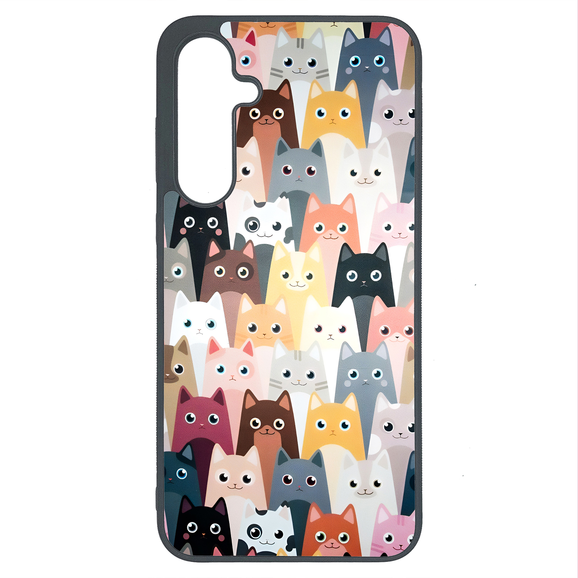 کاور طرح گربه کد G-125 مناسب برای گوشی موبایل سامسونگ Galaxy A35 | دیجی قاب دونی