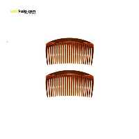 شانه مو ساده بسته دو عددی