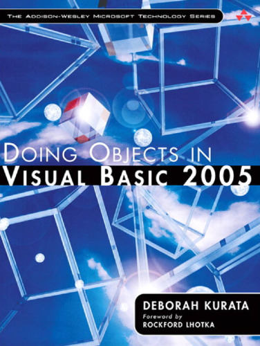 خرید و دانلود نسخه کامل کتاب Doing objects in Visual basic 2005