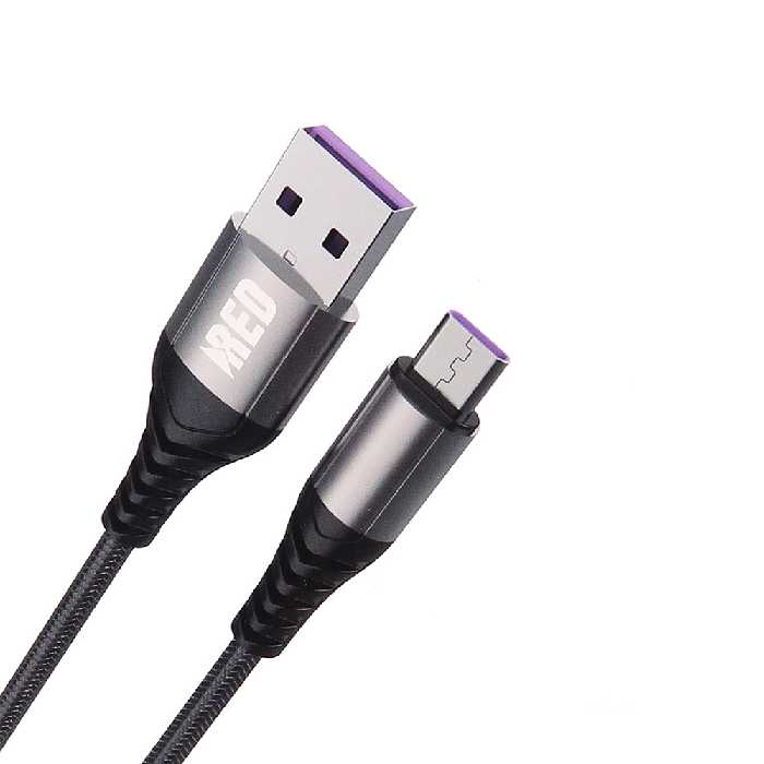 کابل تبدیل USB به MICROUSB  رد مدل RC-810-Vطول 1 متر