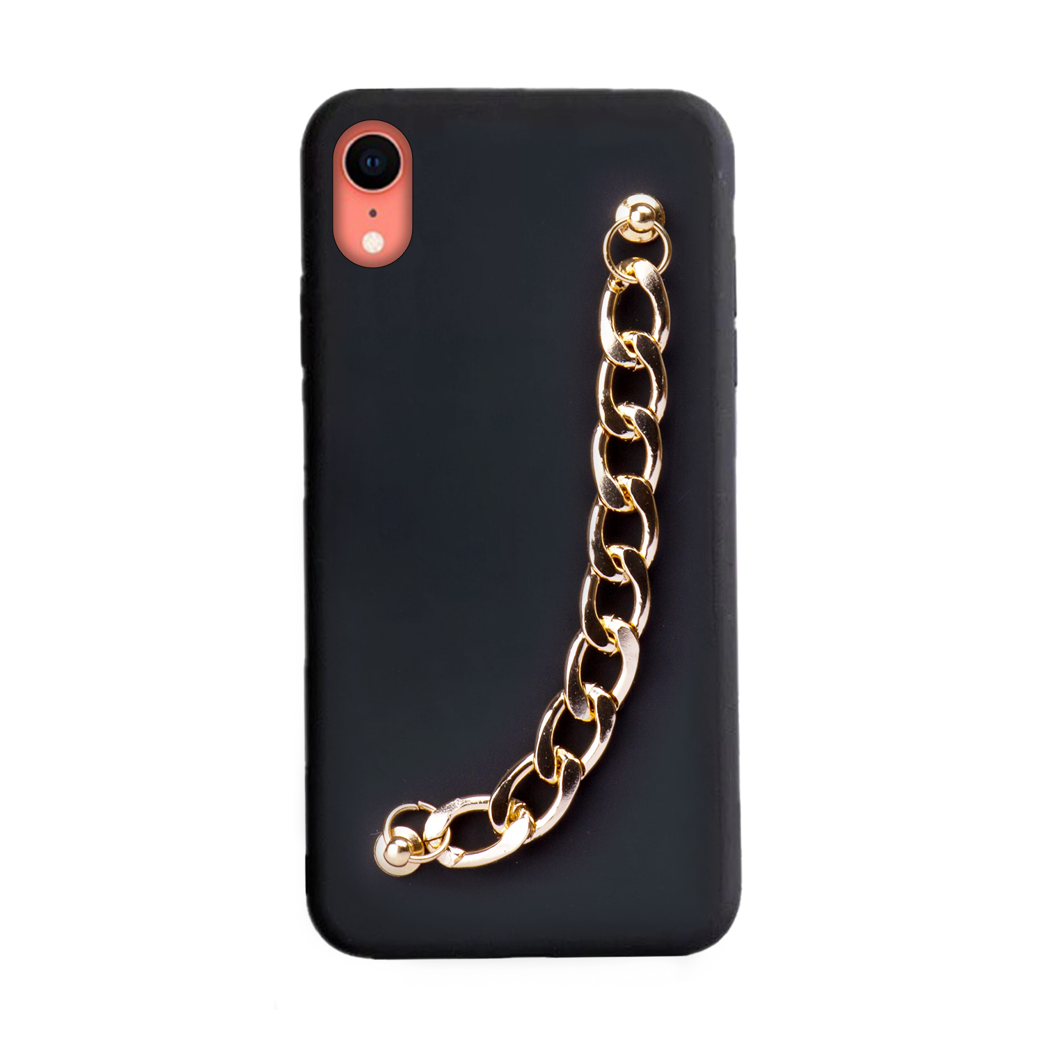 کاور طرح دستبندی مدل زنجیر طلایی مناسب برای گوشی موبایل اپل iPhone XR