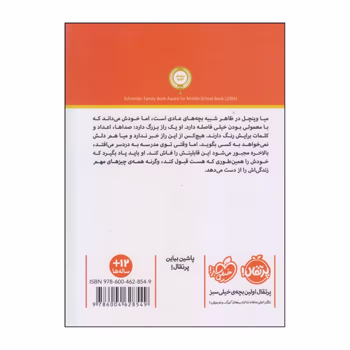 کتاب ابری به شکل انبه اثر وندی مس انتشارات پرتقال