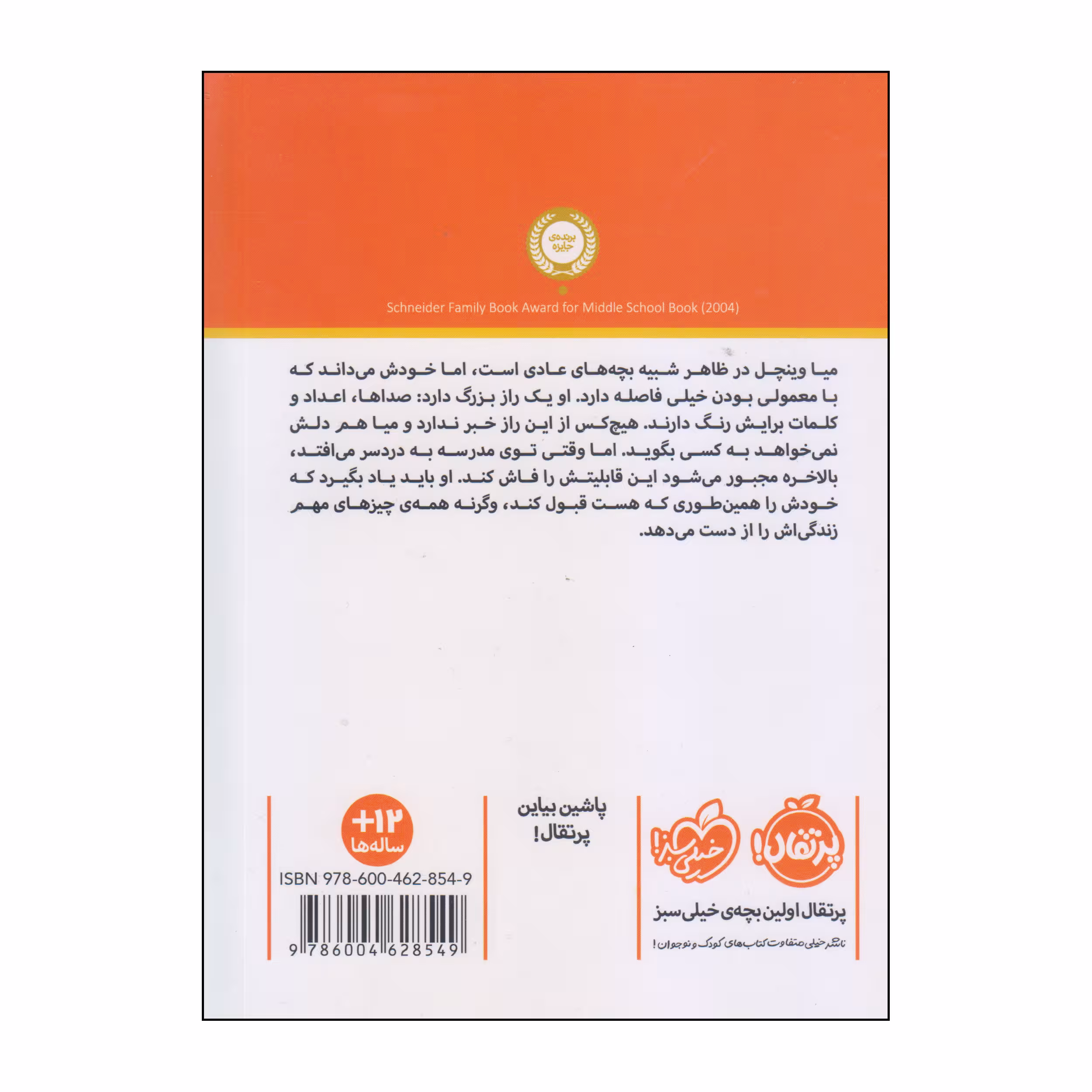 کتاب ابری به شکل انبه اثر وندی مس انتشارات پرتقال