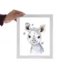 تابلو اتاق کودک مدل Elfap_Safari Animals بسته 3 عددی