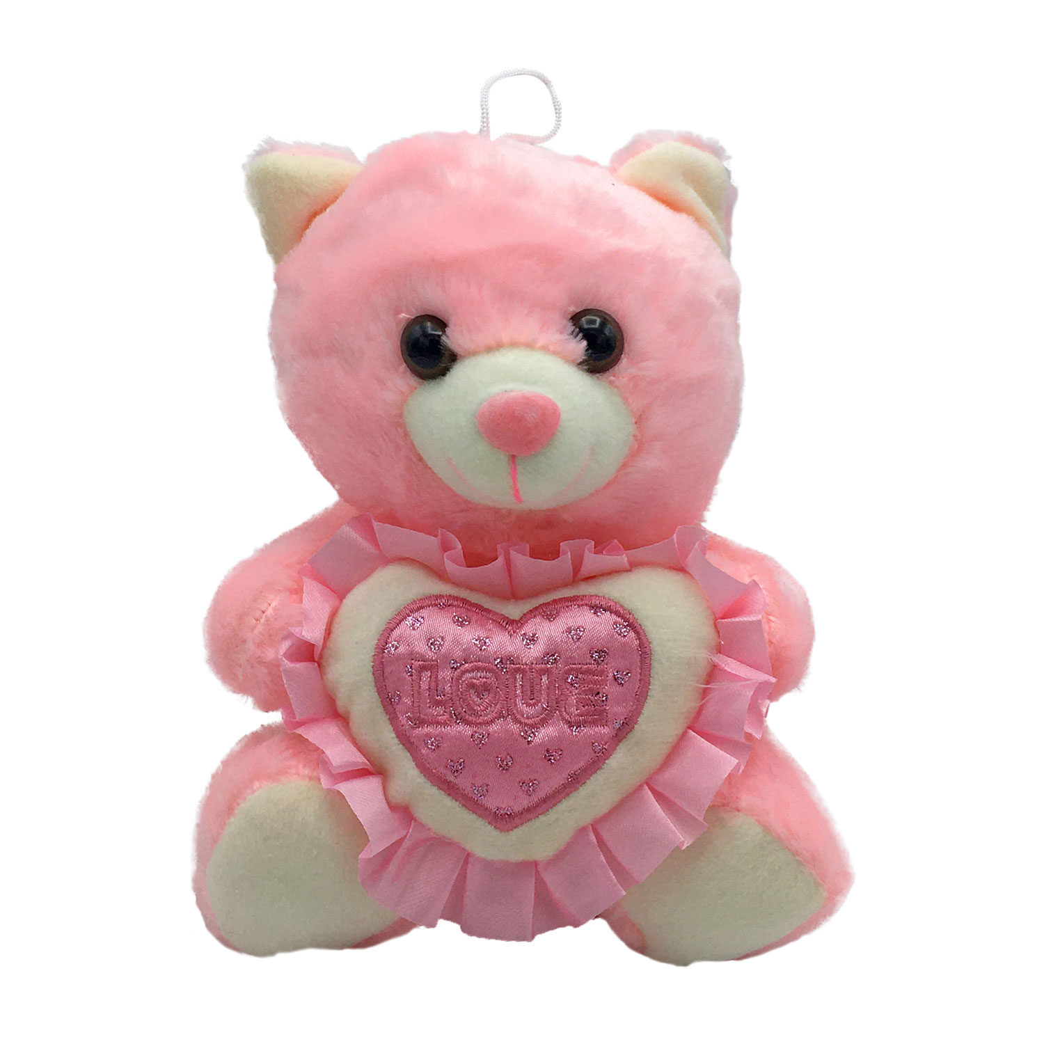 عروسک طرح خرس LOVE کد 789 ارتفاع 20 سانتی متر