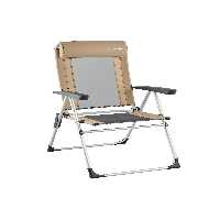 صندلی کمپ نود کمپینگ اردوگاه تاشو Quechua راحتی آلومینیوم Decathlon