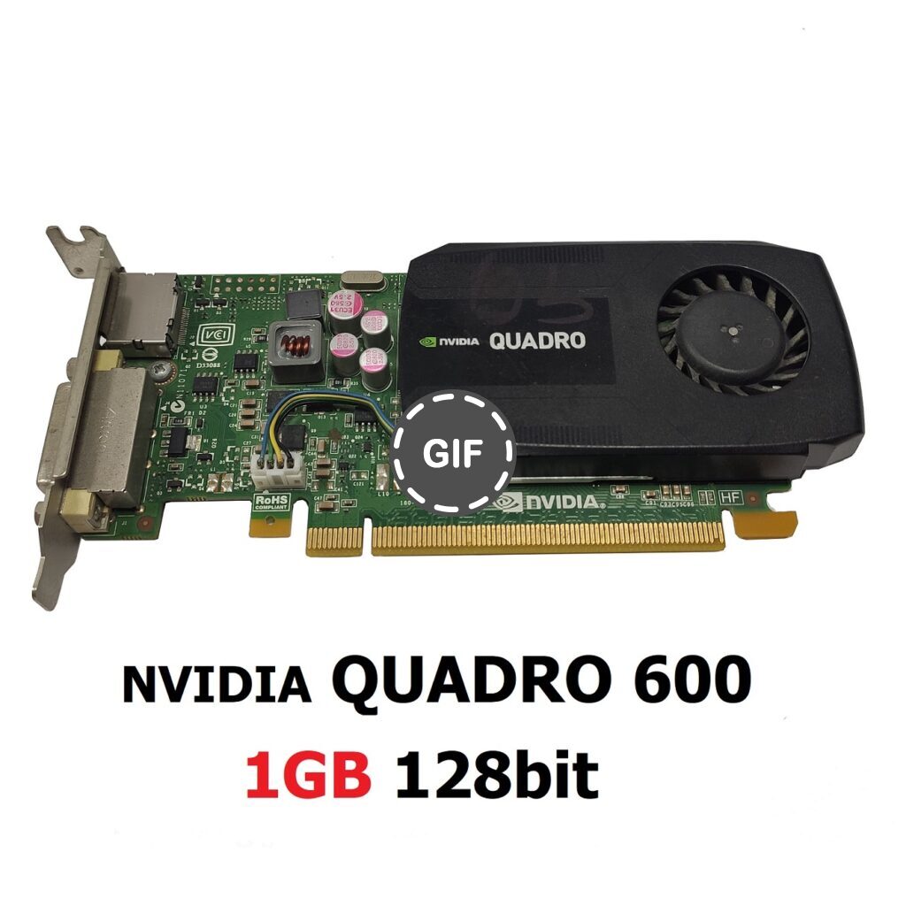 کارت گرافیک مینی کیس NVIDIA Quadro 600 1GB
