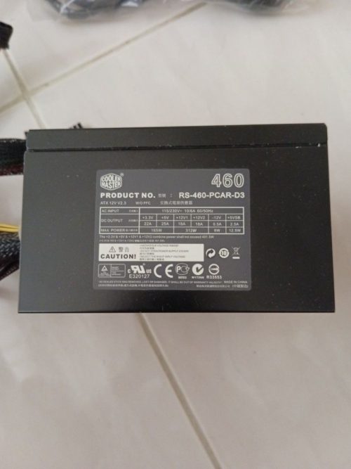 پاور 460 وات کولرمستر COOLER MASTER RS-460 PSAP (استوک)