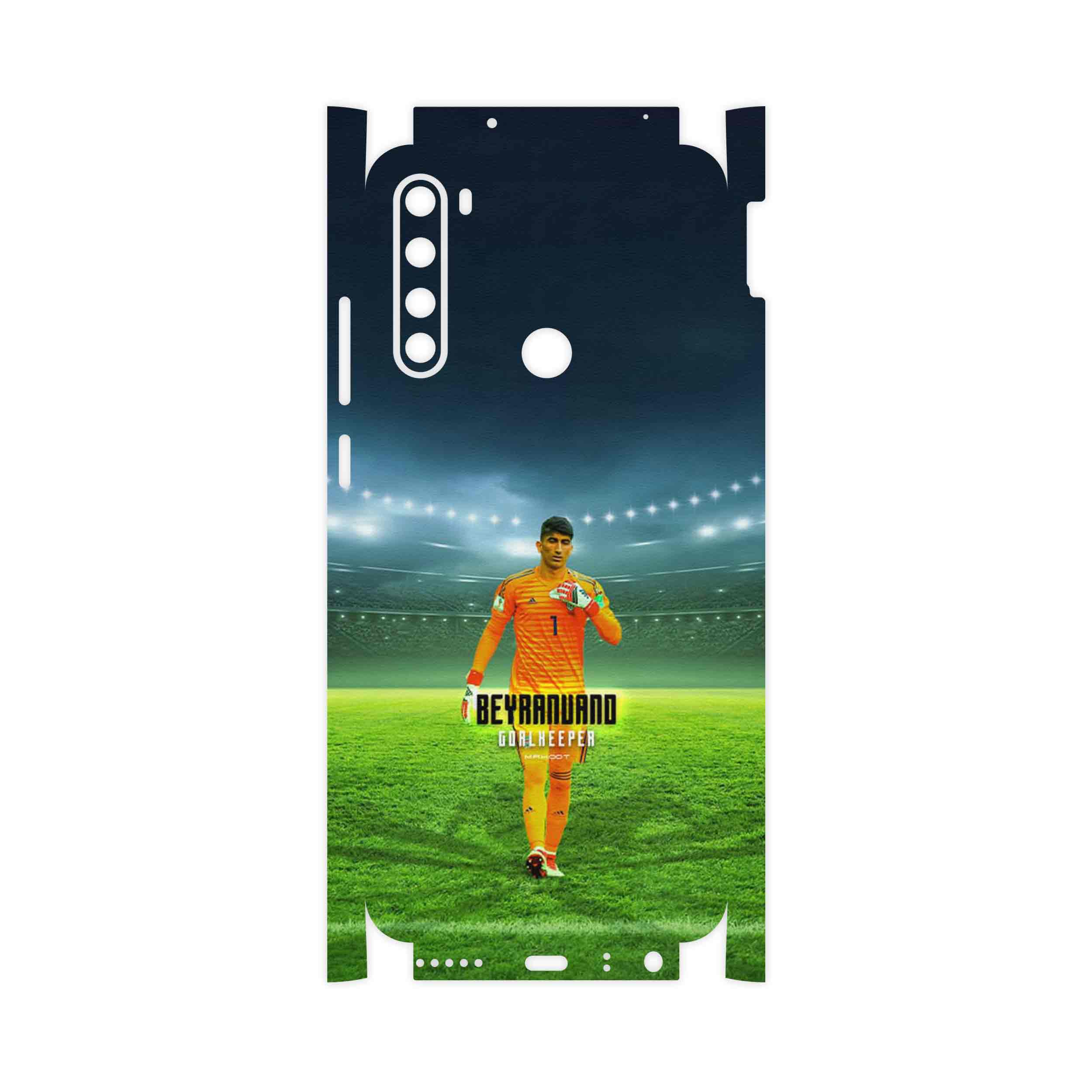 برچسب پوششی ماهوت مدل Alireza Beiranvand-FullSkin مناسب برای گوشی موبایل شیائومی Redmi Note 8T