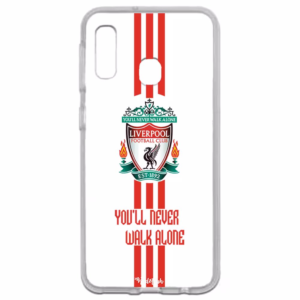 کاور طرح Liverpool مناسب برای گوشی موبایل سامسونگ Galaxy A20 
