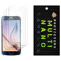 محافظ صفحه نمایش مات مولتی نانو مدل X-S3M مناسب برای گوشی موبایل سامسونگ Galaxy S6 بسته سه عددی | کالا برتری