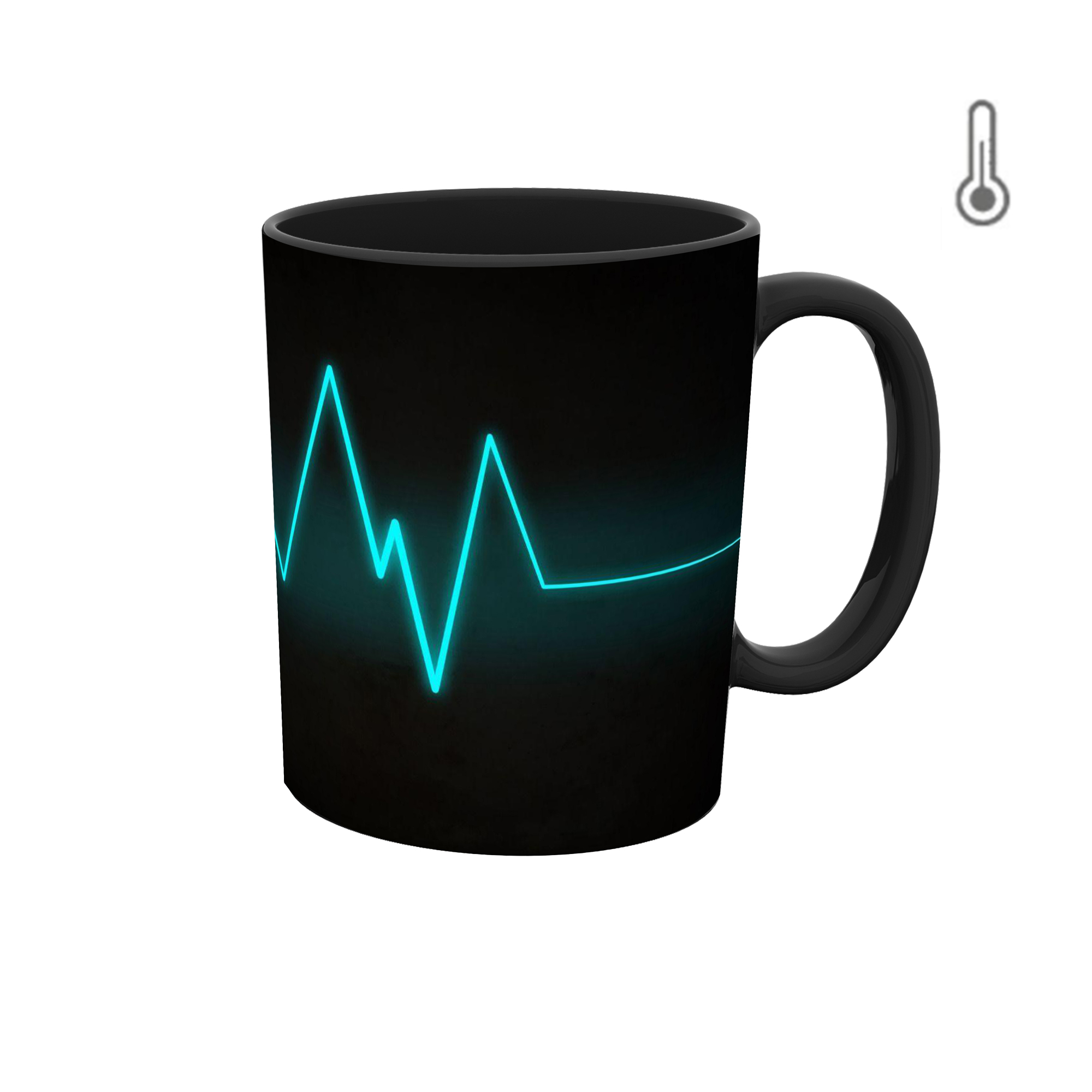 ماگ حرارتی طرح ضربان کد 130