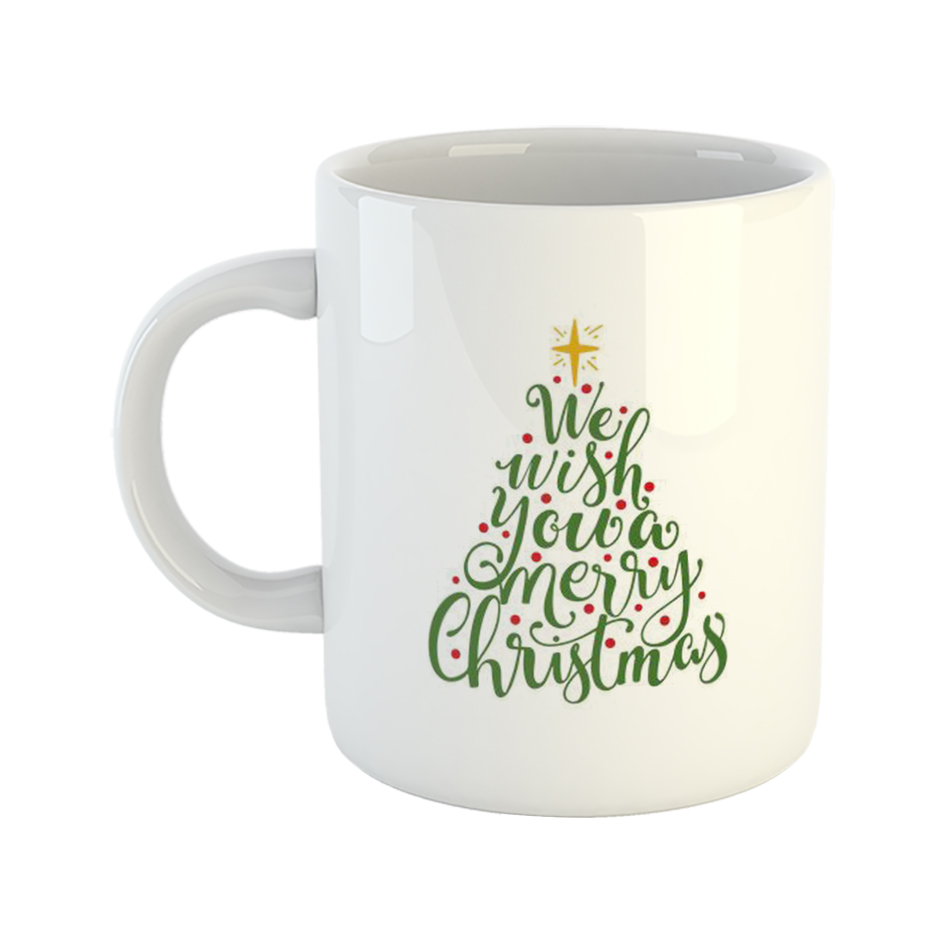 ماگ طرح کریسمس مدل درخت