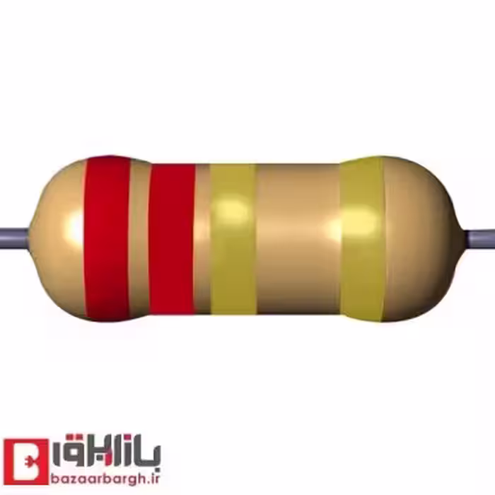 مقاومت 2.2 اهم 2 وات 5 درصد