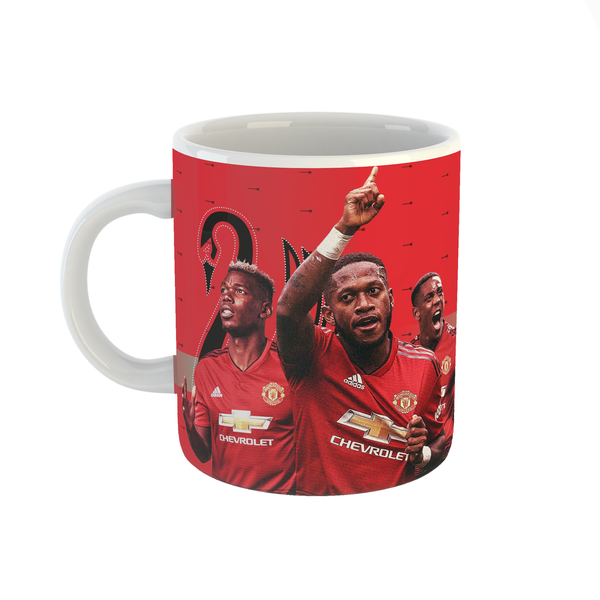 ماگ مدل بازیکنان manchester united کد 2270