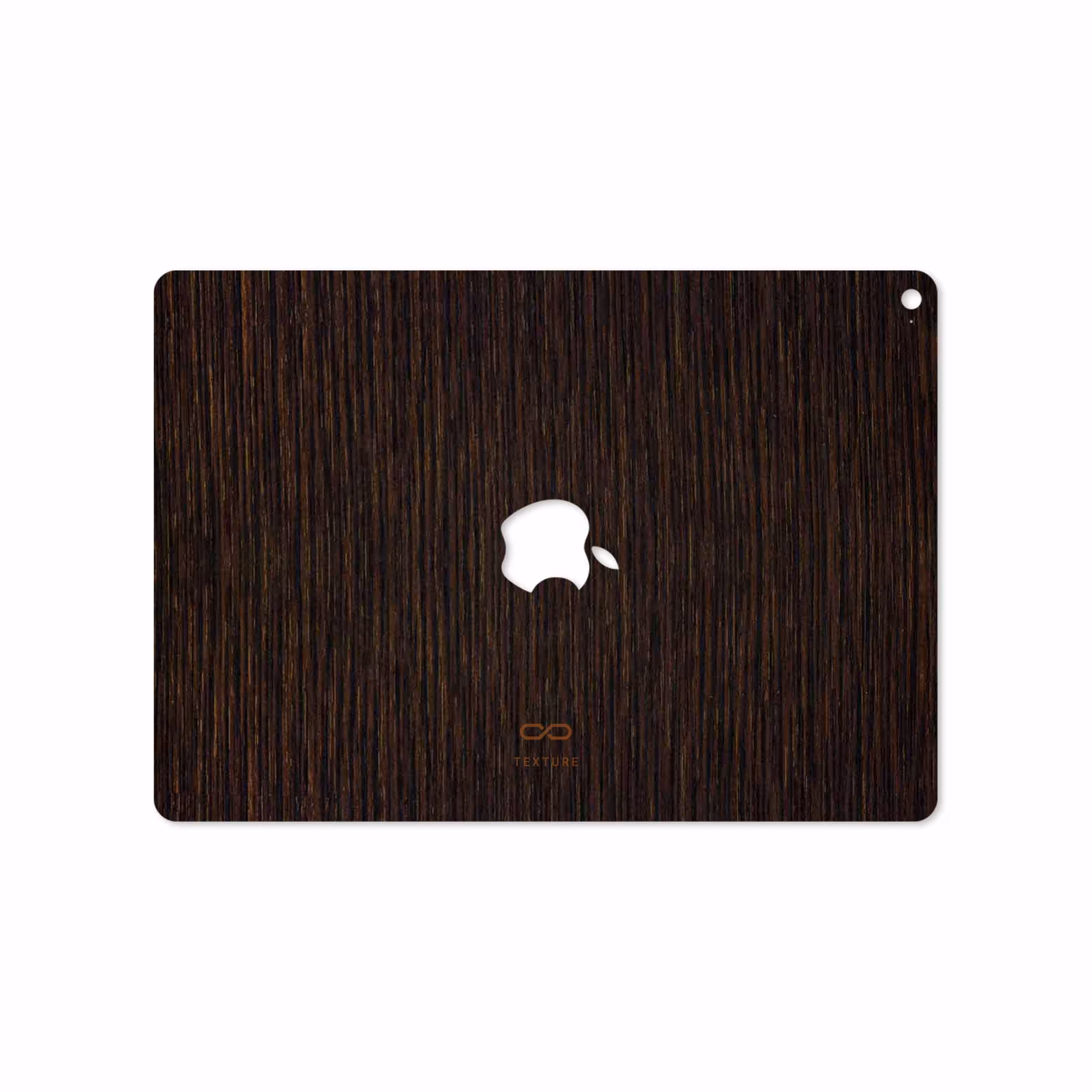 برچسب پوششی ماهوت مدل Dark-Gold-Stripes-Wood مناسب برای تبلت اپل iPad Air 2 2014 A1567