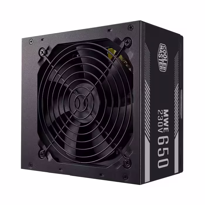 منبع تغذیه کامپیوتر کولر مستر مدل MWE 650 WHITE 230V V2