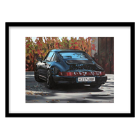 قیمت و خرید تابلو دکوراتیو مدل نقاشی خودرو کلاسیک کد 1411