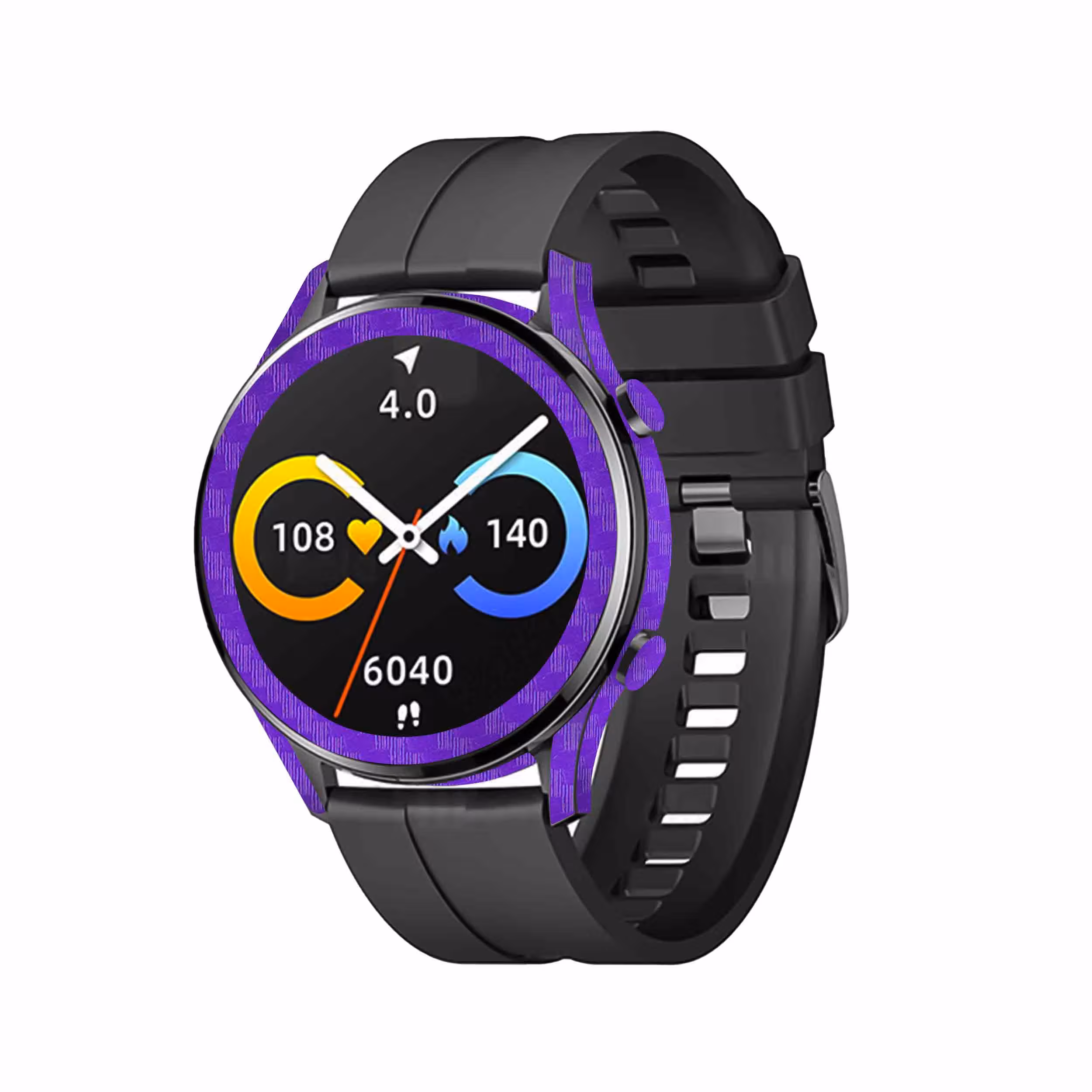برچسب ماهوت طرح Purple-Fiber مناسب برای ساعت هوشمند شیائومی Imilab W12