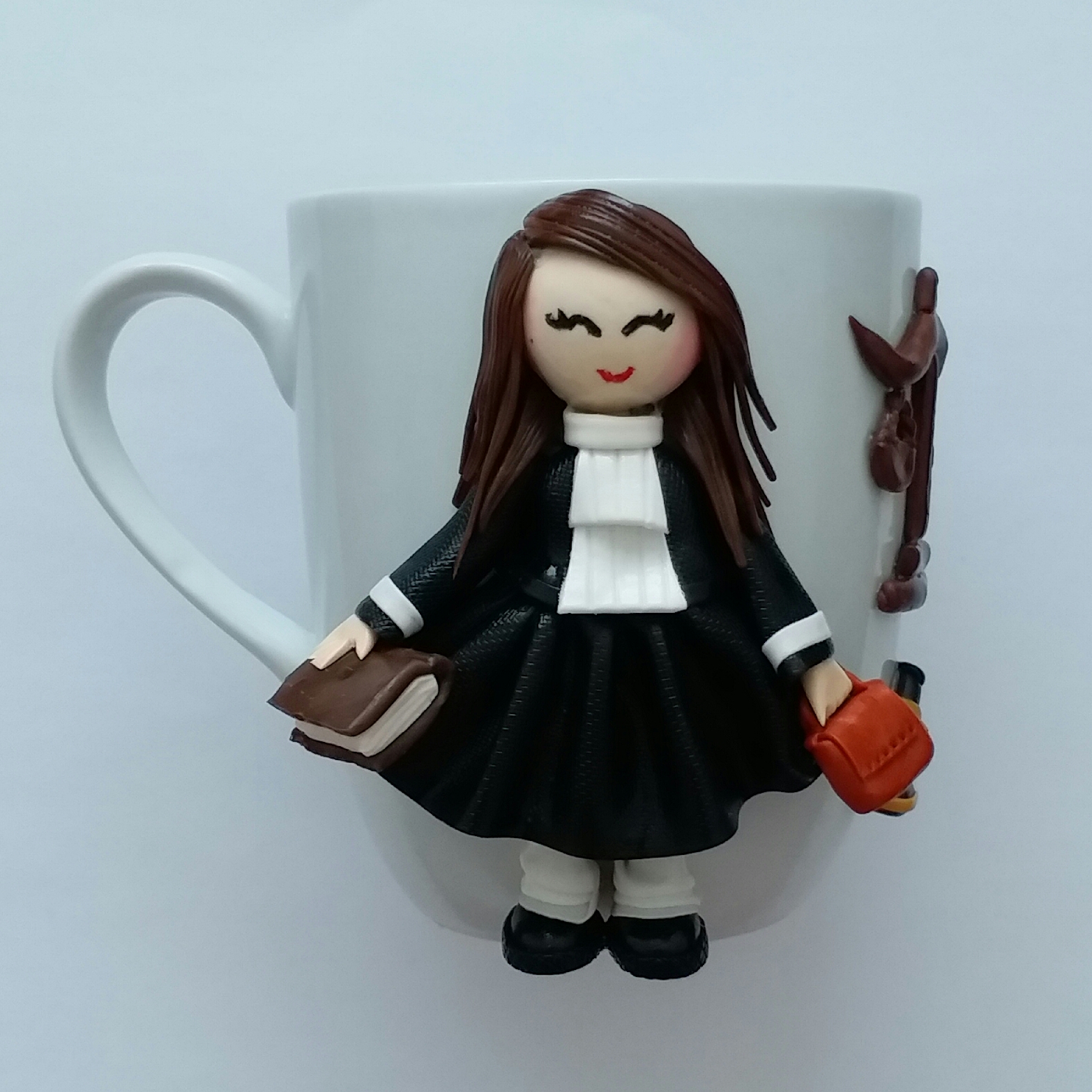 ماگ مدل دختر عروسکی A302