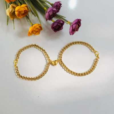 دستبند مدل مگنت لاو مجموعه 2 عددی