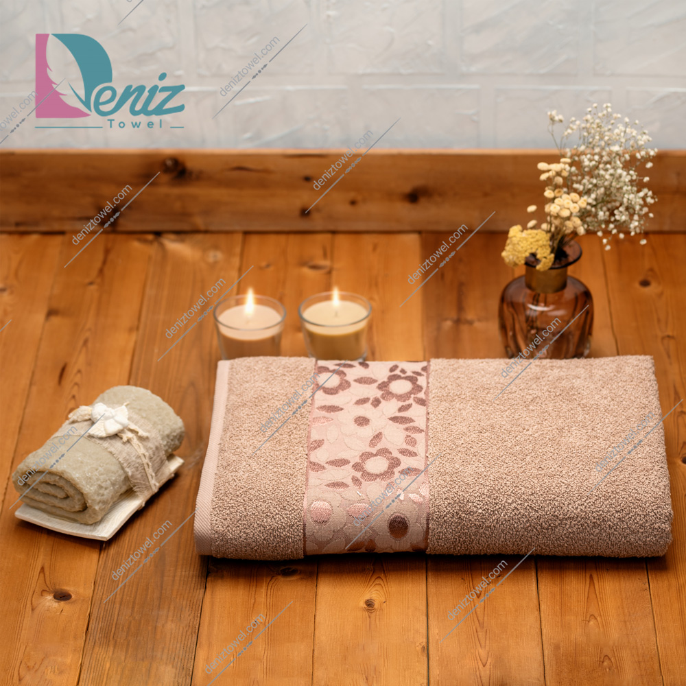 حوله استخری طرح سورپرایز رنگ نسکافه ای