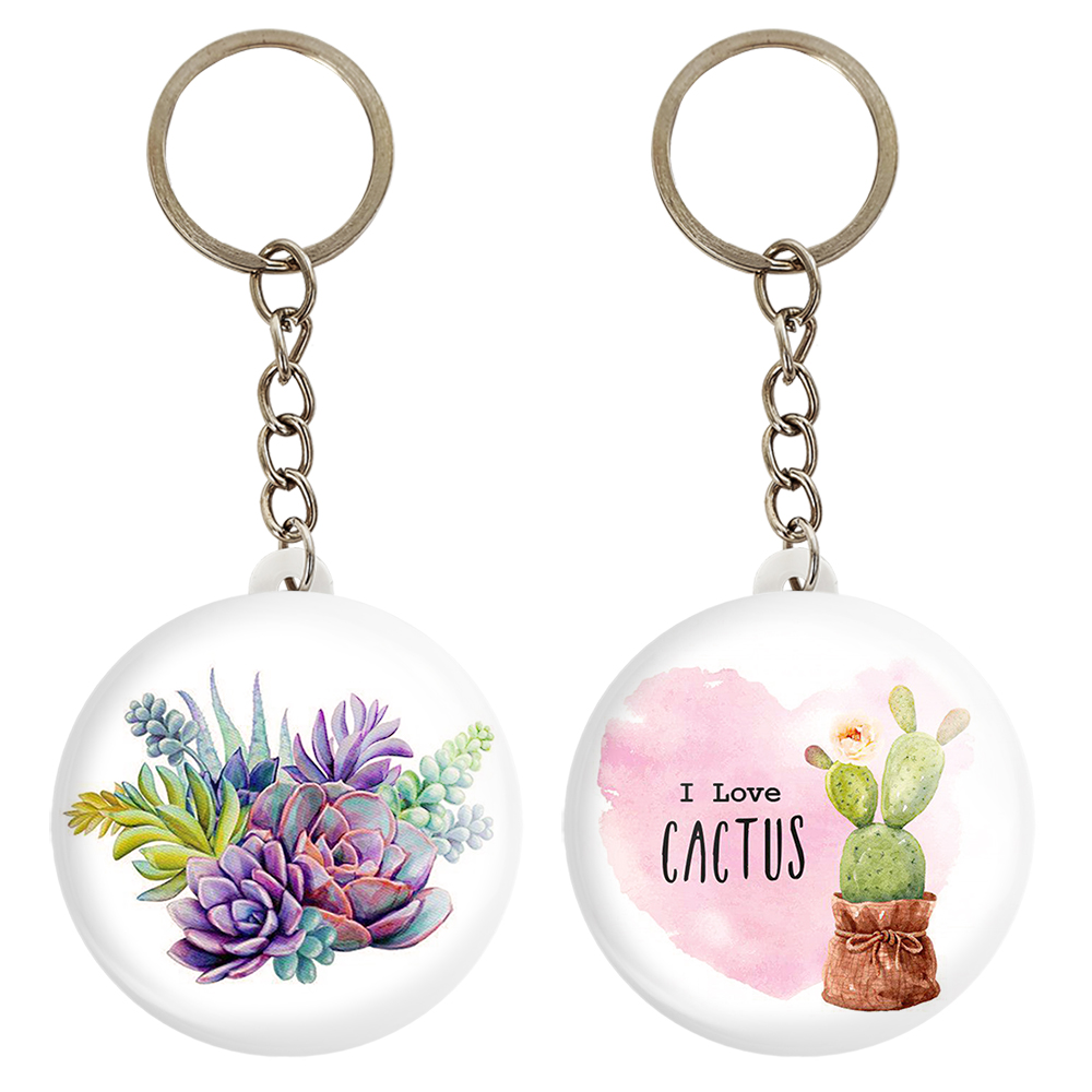 جاکلیدی خندالو مدل کاکتوس کد 53055287 مجموعه 2 عددی