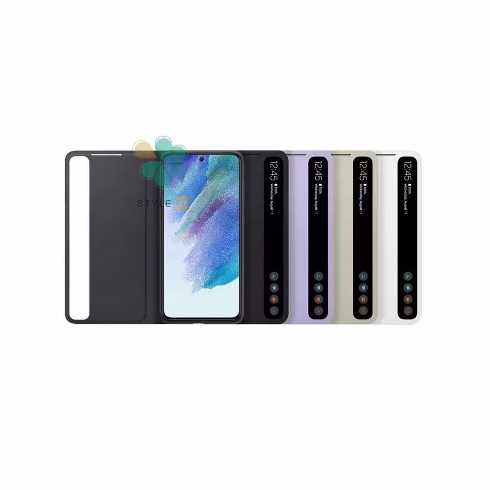 کیف هوشمند گوشی سامسونگ Samsung S21 FE 5G مدل Clear View