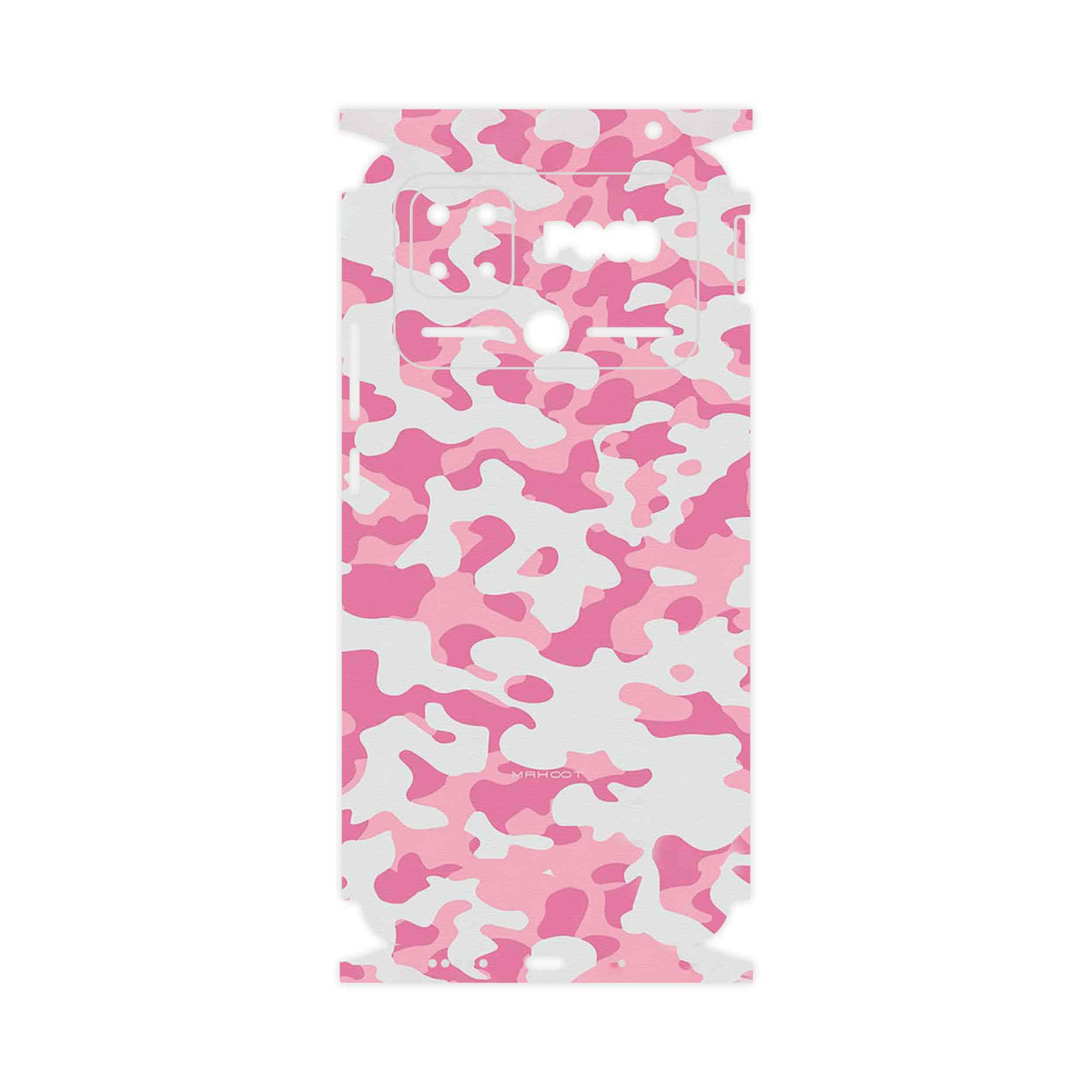 برچسب پوششی ماهوت مدل Army_Pink-FullSkin مناسب برای گوشی موبایل شیائومی Poco C40