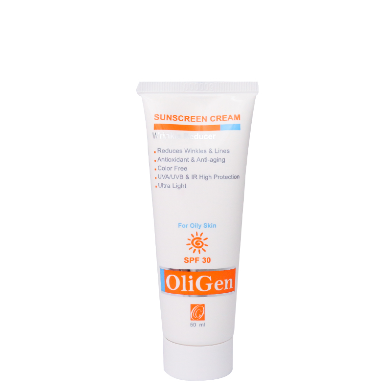 کرم ضدآفتاب پوست چرب الی ژن (Oligen) حجم 50mL