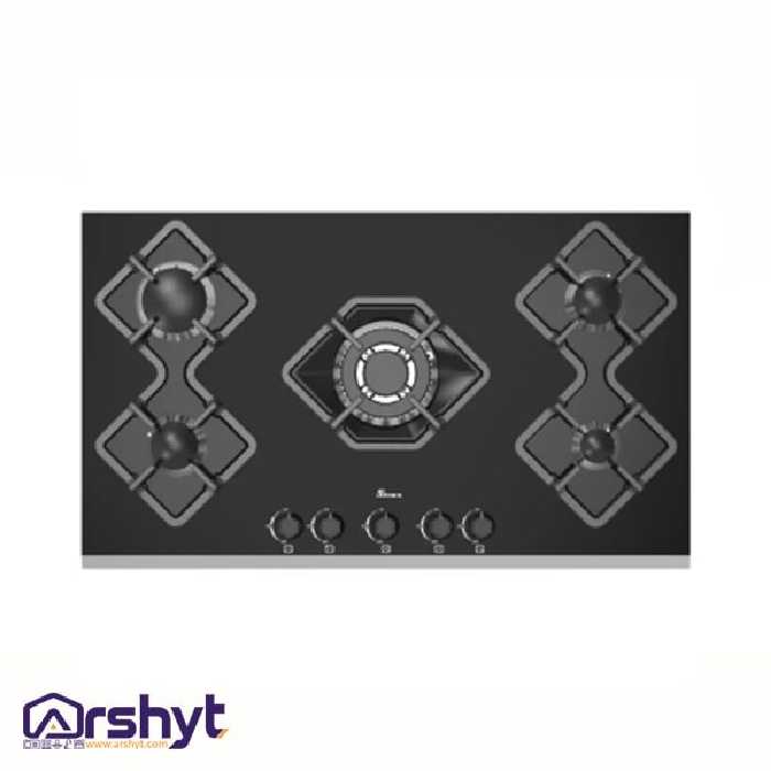 گاز صفحه ای بیمکث 5090 پلاس آینه ای | اجاق گاز شیشه ای بیمکث - لوازم خانه و آشپزخانه آرشیت