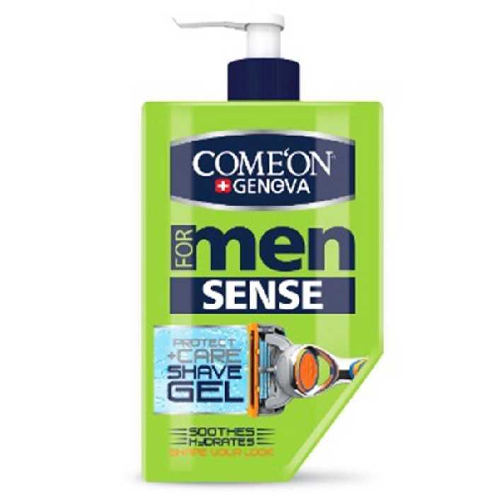 ژل اصلاح مردانه مناسب پوست های حساس مدل Sense کامان 260 میل