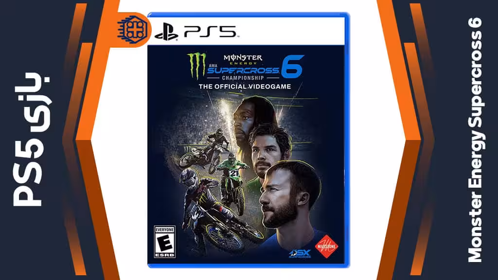 دیسک بازی Monster Energy Supercross 6 – مخصوص PS5