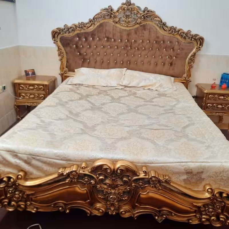 سرویس خواب مدل رز  در دو سایز (180 و 160) انتخاب رنگ بر عهده مشتری