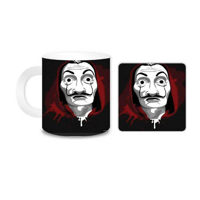 ماگ مدل ماسک کد 2112 به همراه زیر لیوانی