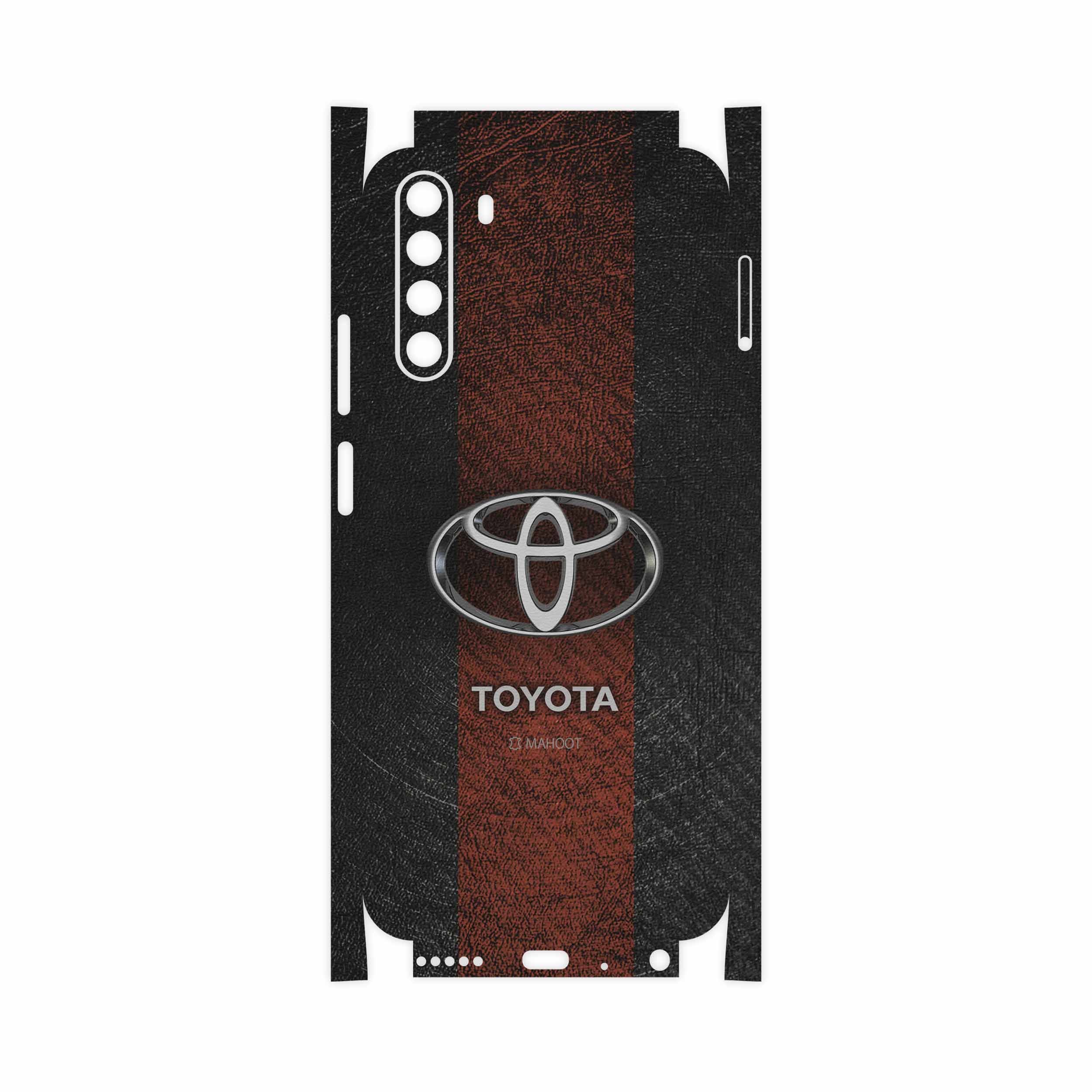 برچسب پوششی ماهوت مدل TOYOTA-Logo-FullSkin مناسب برای گوشی موبایل جی پلاس X10