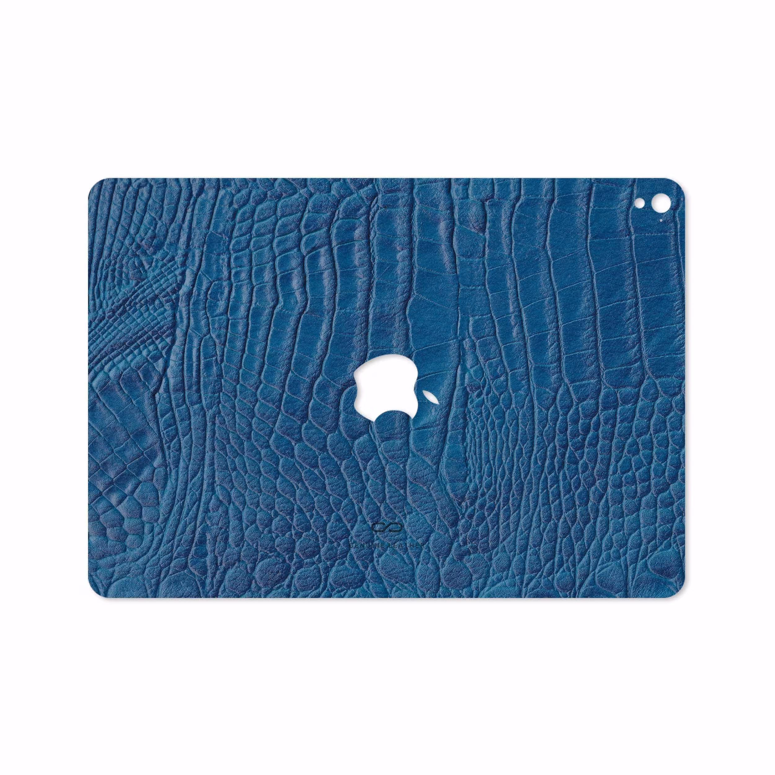 برچسب پوششی ماهوت مدل Blue-Crocodile-Leather مناسب برای تبلت اپل iPad Pro 9.7 2016 A1673
