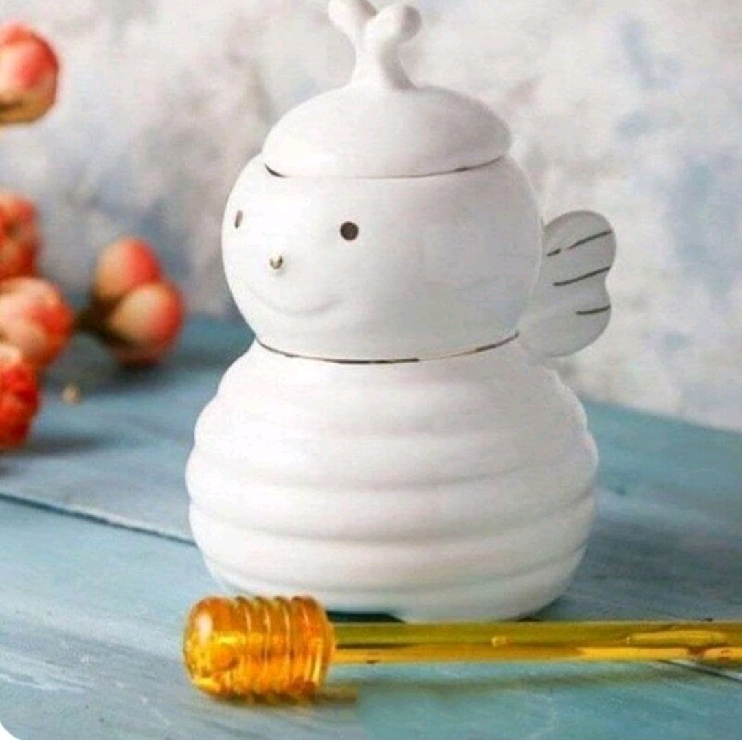 عسل خوری زنبوری همراه با قاشق