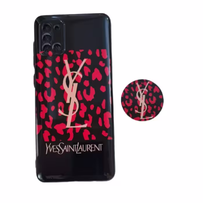 کاور کد YSL-316 مناسب برای گوشی موبایل سامسونگ Galaxy A31 به همراه پاپ سوکت